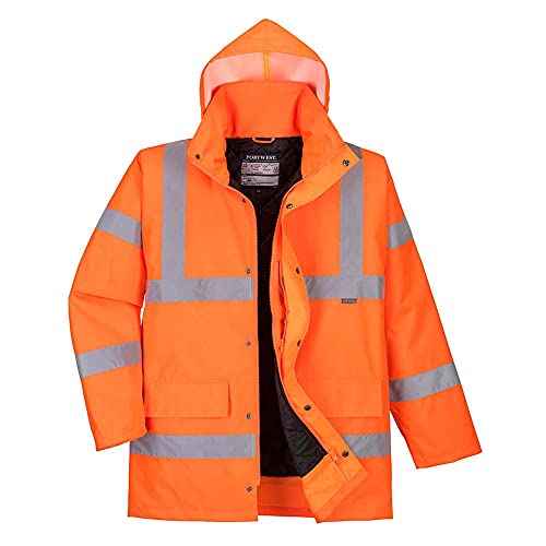 Hi-Vis Traffic Jacket, colorOrange talla Large von Portwest