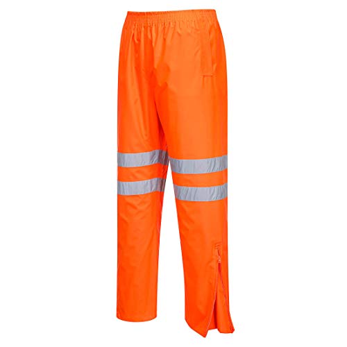 Hi-Vis Traffic Trousers, colorOrange talla Medium von Portwest