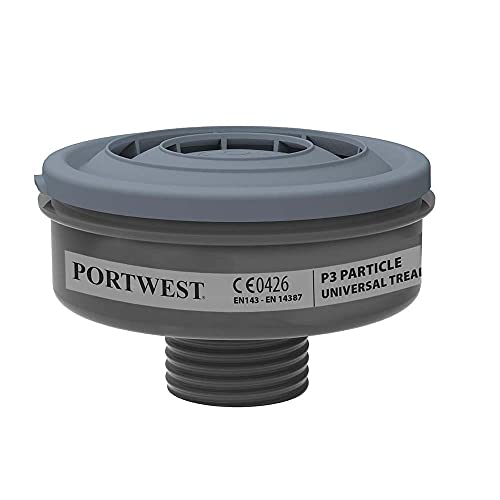 P3 Particle Filter (Pk6) - Color: Black von Portwest