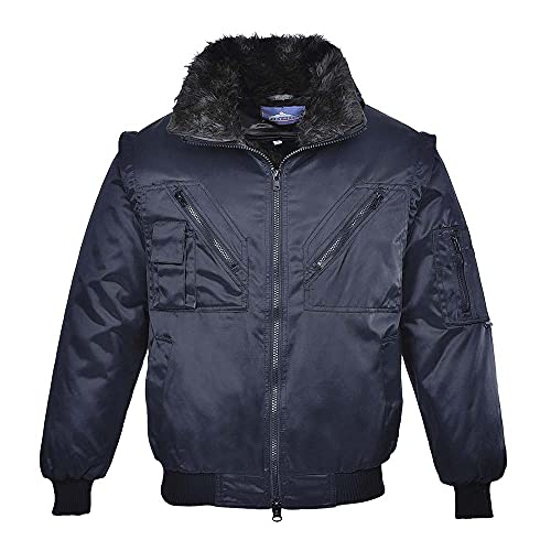 Pilot Jacket, colorNavy talla Medium von Portwest