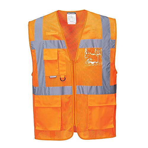 Portwest ATHEN MESH AIR EXEKUTIV WESTE, Größe: L, Farbe: Orange, C376ORRL Portwest ATHEN MESH AIR EXEKUTIV WESTE, Größe: L, Farbe: Orange, C376ORRL von Portwest