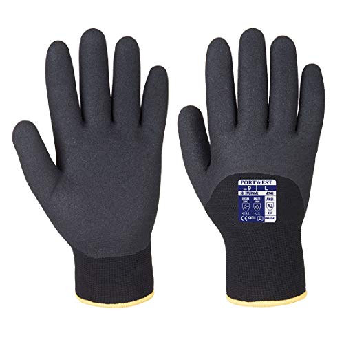 Portwest Artcic Winter Handschuh, Größe: XXL, Farbe: Schwarz, A146BKRXXL von Portwest