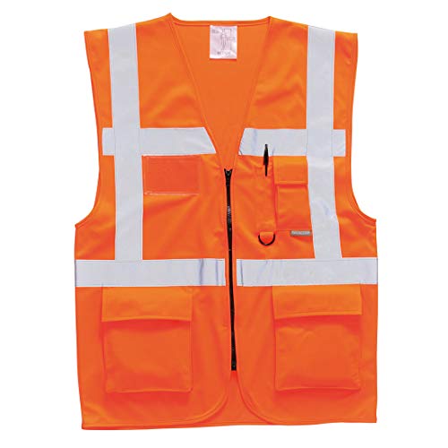 Portwest BERLIN EXEKUTIV WESTE, Größe: 5XL, Farbe: Orange, S476ORR5XL von Portwest