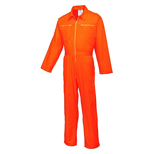 Portwest Baumwoll Overall, Größe: XL, Farbe: Orange, C811ORRXL von Portwest