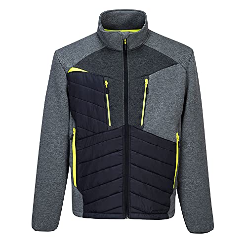 Portwest DX4 Hybrid-Steppjacke, Größe: XXL, Farbe: Metal Grau, DX471MGRXXL von Portwest