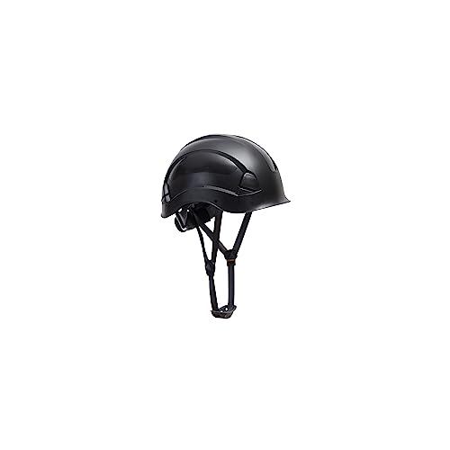 Portwest Endurance Helm für Höhenarbeiten, Größe: Einheitsgröße, Farbe: Schwarz, PS53BKR von Portwest