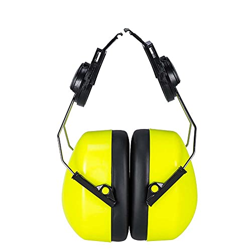 Portwest Endurance HiVis Clip-on Gehörschutz, Größe: Einheitsgröße, Farbe: Gelb, PS47YER von Portwest
