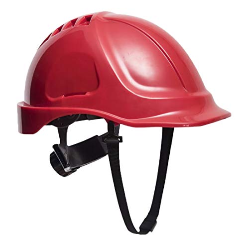 Portwest Endurance Visier Helm, Größe: Einheitsgröße, Farbe: Rot, PW55RER, Adjustable von Portwest