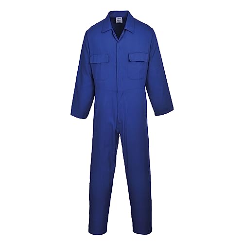 Portwest S999 Herren Euro-Arbeitskleidung Polycotton Overall Arbeitsanzug Königsblau, L Portwest S999 Herren Euro-Arbeitskleidung Polycotton Overall Arbeitsanzug Königsblau, L von Portwest