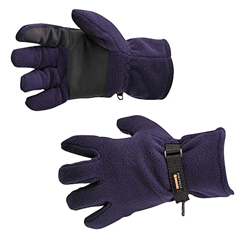 Portwest GL12NAR Fleece-Handschuh, Insulatex-gefüttert, Farbe: Marineblau, GL12NAR von Portwest