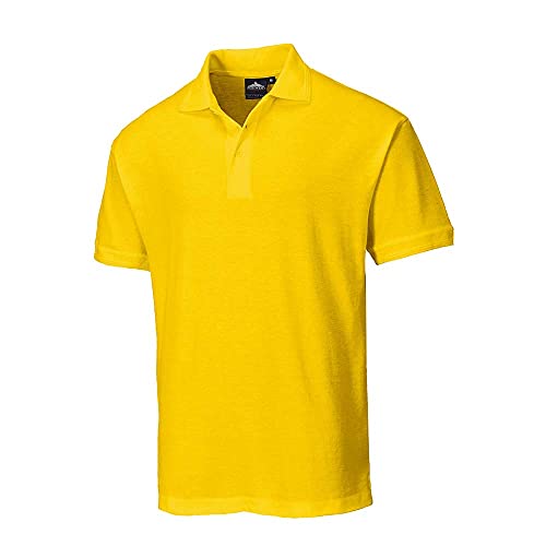 Portwest Herren naples polo-shirt, Größe: XXXL, Farbe: Gelb, B210YERXXXL von Portwest