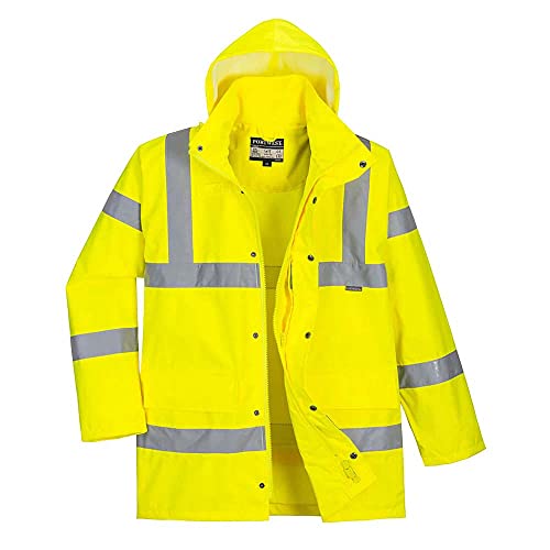 Portwest Hi-Vis Breathable Jacket - Yellow - Large - RT60 - Large EU / Large UK - Large EU / Large UK von Portwest