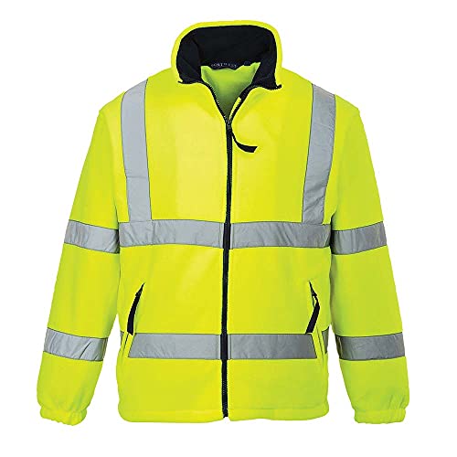 Portwest Hochsichtbares Fleece-Netzfutter, Farbe: Gelb, Größe: S, F300YERS von Portwest