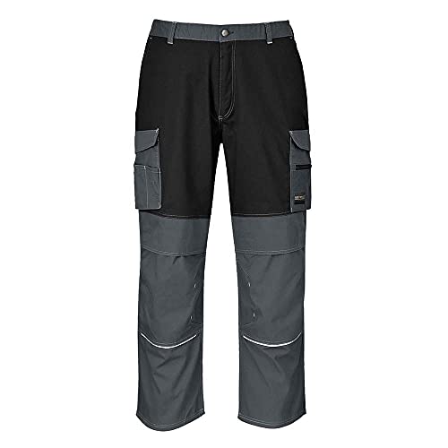 Portwest Hose Granite, Größe: S, Farbe: Zoom Grau/Schwarz, KS13ZBRS von Portwest