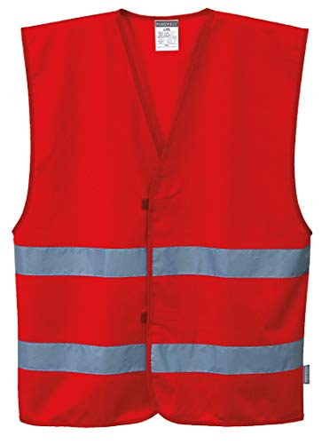 Portwest Iona Weste, Größe: L/XL, Farbe: Rot, F474RERL/XL von Portwest