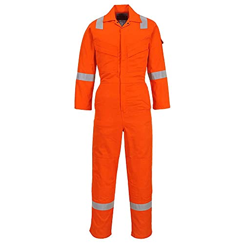 Portwest Leichter, antistatischer Overall 280 g, Größe: S, Farbe: Orange, FR28ORRS von Portwest