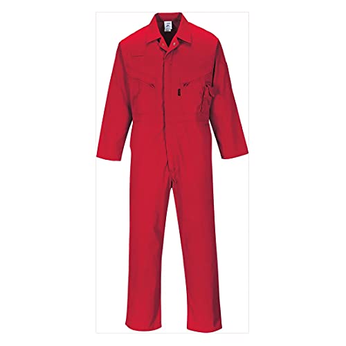 Portwest Overall Liverpool, Größe: L, Farbe: Rot, C813RERL Portwest Overall Liverpool, Größe: L, Farbe: Rot, C813RERL von Portwest