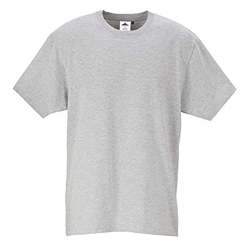 Portwest Premium T-Shirt Turin, Größe: XXL, Farbe: Heather Grau, B195HGRXXL Portwest Premium T-Shirt Turin, Größe: XXL, Farbe: Heather Grau, B195HGRXXL von Portwest