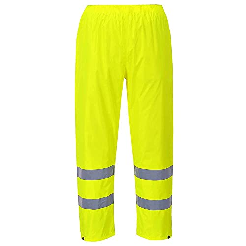 Portwest Regen Warnschutzhose, Größe: 5XL, Farbe: Gelb, H441YER5XL von Portwest
