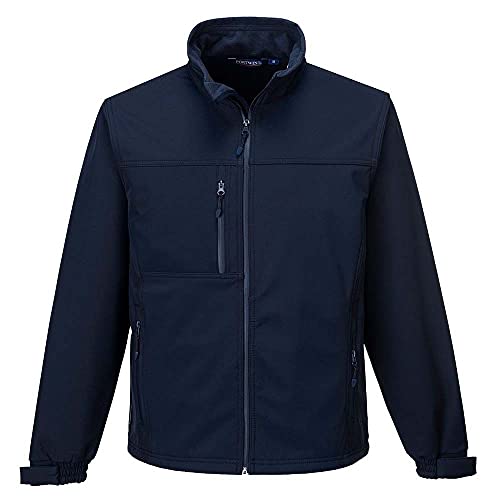 Portwest Softshell-Jacke (3-lagig), Farbe: Marineblau, Größe: 4XL, TK50NAR4XL von Portwest