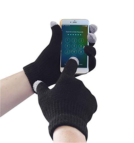 Portwest Touchscreen-Strickhandschuh, Farbe: Schwarz, Größe: S/M, GL16BKRS/M Portwest Touchscreen-Strickhandschuh, Farbe: Schwarz, Größe: S/M, GL16BKRS/M von Portwest