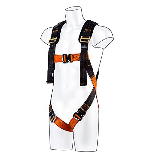 Portwest Ultra 1-Punkt-Gurt, Farbe: Schwarz/Orange, Größe: XL/2XL, FP71K1RXL/2X Portwest Ultra 1-Punkt-Gurt, Farbe: Schwarz/Orange, Größe: XL/2XL, FP71K1RXL/2X von Portwest