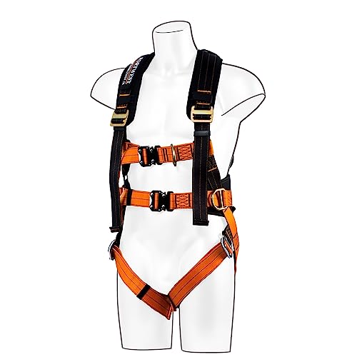 Portwest FP73 Ultra Sicherheitsgurt Mit 3 Punkten Schwarz/Orange, XL/2X von Portwest