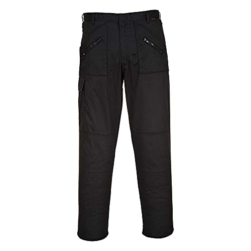 Portwest Unisex - Erwachsene Hose, Gr. 44W x Regular, Schwarz von Portwest