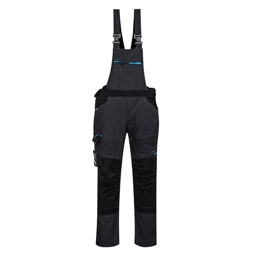 Portwest WX3 Latzhose, Größe: L, Farbe: Metal Grau, T704MGRL von Portwest