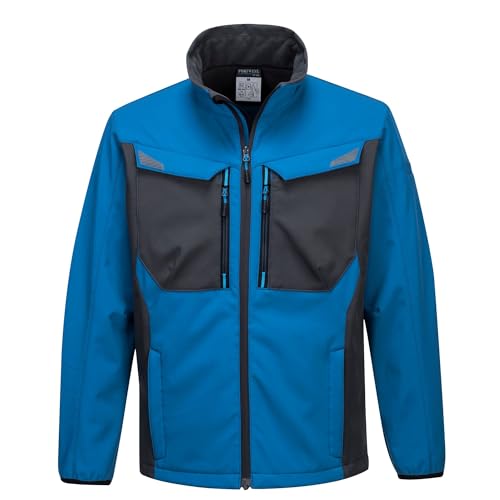Portwest WX3 Softshell Jacke , Größe: XXL, Farbe: Persian Blau, T750PBRXXL Portwest WX3 Softshell Jacke , Größe: XXL, Farbe: Persian Blau, T750PBRXXL von Portwest