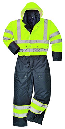 Portwest Warnschutz Kontrast Overall - gefüttert , Größe: XXXL, Farbe: Gelb/Schwarz, S485YBRXXXL Portwest Warnschutz Kontrast Overall - gefüttert , Größe: XXXL, Farbe: Gelb/Schwarz, S485YBRXXXL von Portwest