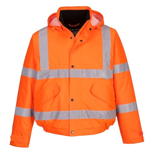 Portwest Warnschutz-Pilotjacke, Größe: M, Farbe: Gelb, S463YERM von Portwest