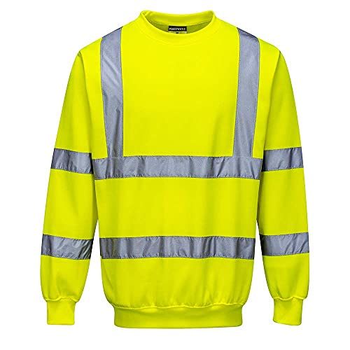 Portwest Warnschutz-Pullover, Farbe: Gelb, Größe: XS, B303YERXS von Portwest