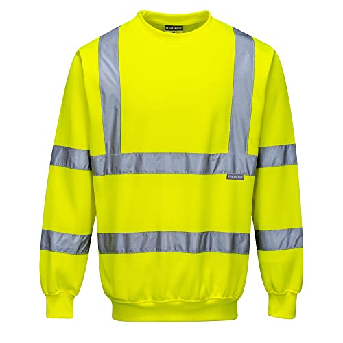 Portwest Warnschutz-Pullover, Farbe: Gelb, Größe: XXXL, B303YERXXXL von Portwest