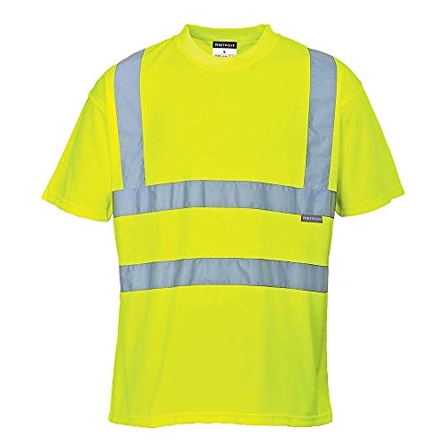 Portwest Warnschutz-T-Shirt, Größe: S, Farbe: Rot, S478RERS von Portwest