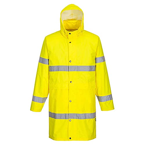 Portwest Warnschutzregenmantel, Größe: S, Farbe: Gelb, H442YERS von Portwest