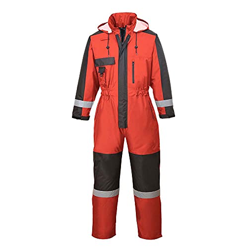 Portwest Winter Overall, Größe: M, Farbe: Rot, S585RERM von Portwest