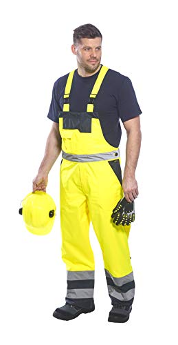 Portwest Winterlatzhose, gefüttert, Größe: XL, Farbe: Gelb, S489YERXL von Portwest