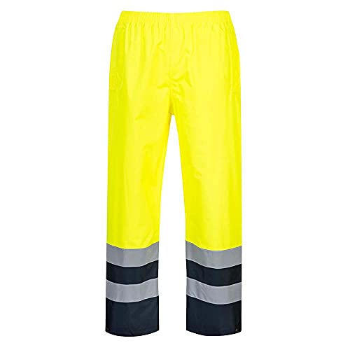 Portwest Zweifarbige Warnschutz-Hose, Größe: XXXL, Farbe: Gelb, S486YERXXXL von Portwest