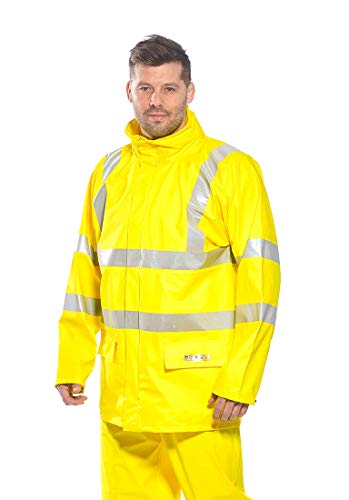 Portwest fr41yer5 X L Sealtex Flamme Hi-Vis Jacket, 5 X Große, gelb von Portwest