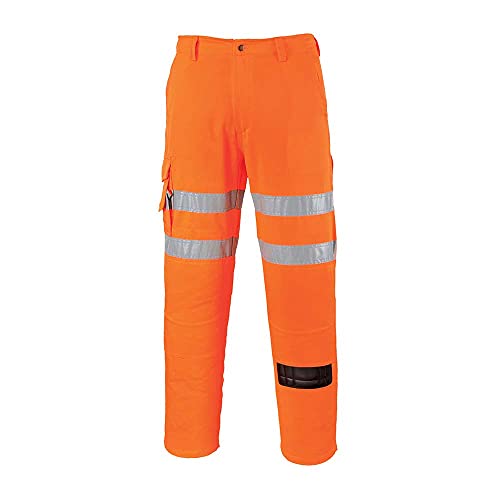 Rail Combat Trousers GORT, colorOrange talla XL von Portwest