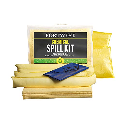 Spill Chemical Kit 50L (Pk3) - Color: Yellow von Portwest