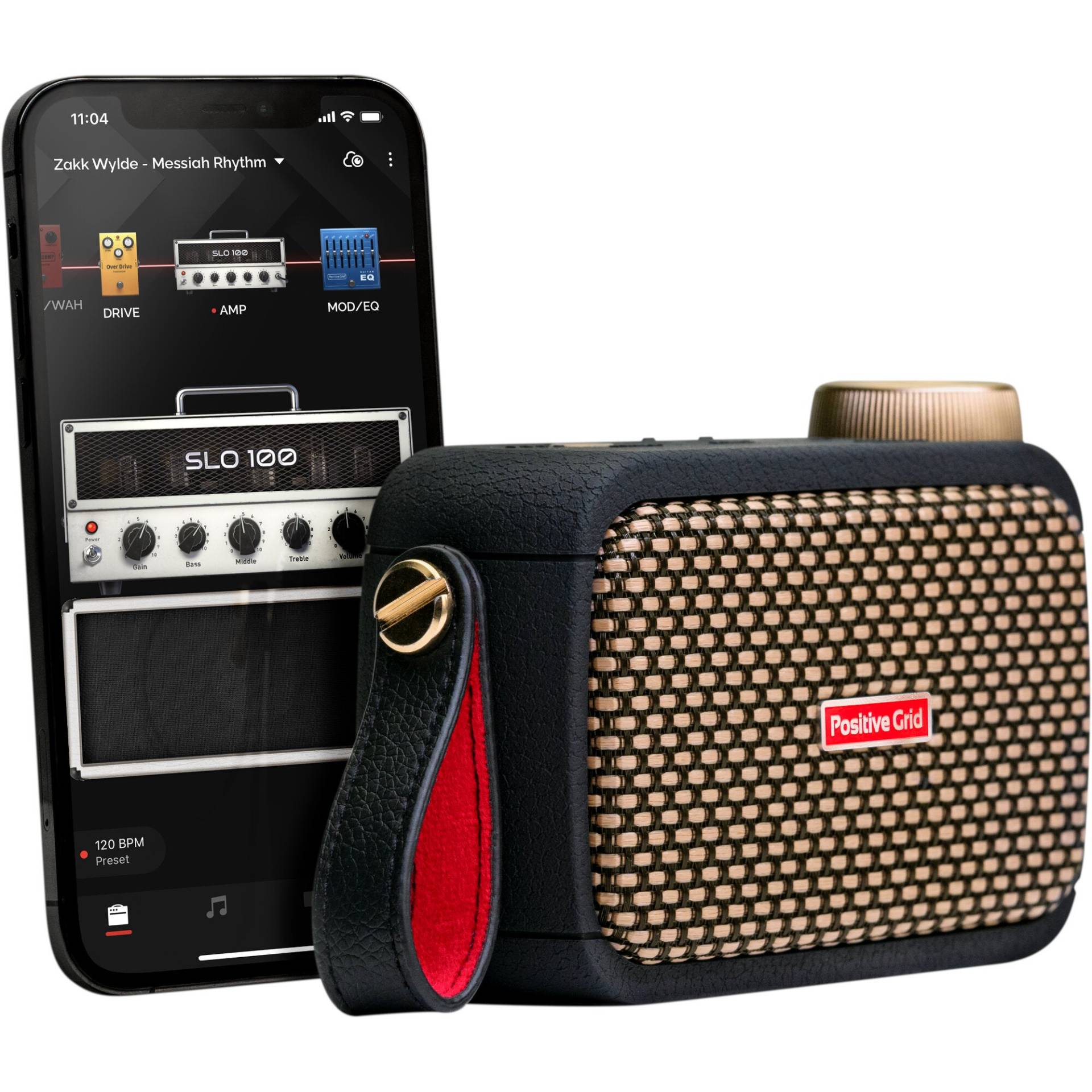 (B-Ware) Positive Grid Spark GO Black Smart Guitar & Bass Amp | Bluetooth Speaker von Positive Grid
