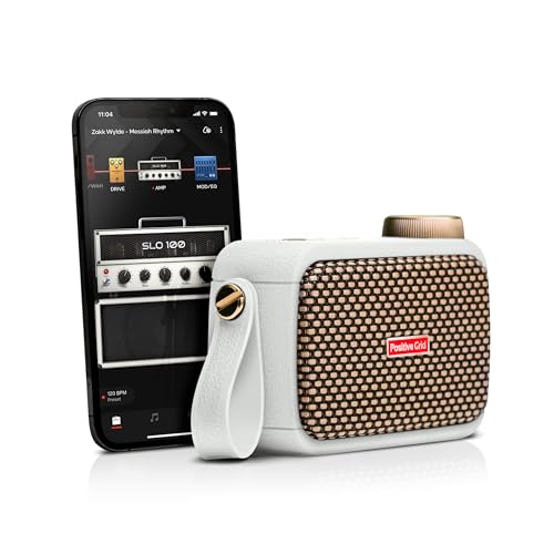 Positive Grid Spark GO 5W Ultra Portable Smart Guitar Amplifier, Headphone Amplifier and Bluetooth Speaker with Smart App for Electric Guitar, Acoustic Guitar or Bass - Pearl von Positive Grid