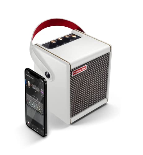 Positive Grid Spark Mini Gitarrenverstärker, für E-Gitarre Bass und Akustikgitarre tragbarer 10-W-Mini-Verstärker Perlweiß Positive Grid Spark Mini Gitarrenverstärker, für E-Gitarre Bass und Akustikgitarre tragbarer 10-W-Mini-Verstärker Perlweiß von Positive Grid