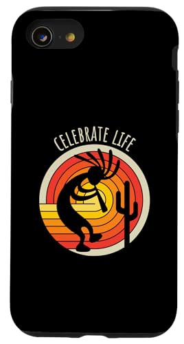 Celebrate Life Positive Message Inspirierendes Design Hülle für iPhone SE (2020) / 7 / 8 von Positive Inspirational and Motivational Designs