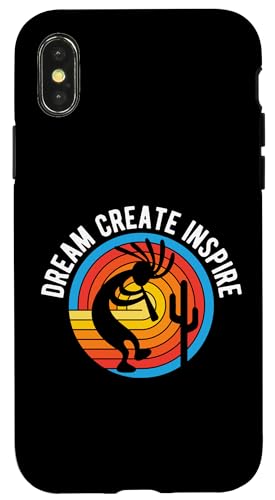 Dream Create Inspire Positive Botschaft Inspirierendes Design Hülle für iPhone X/XS Dream Create Inspire Positive Botschaft Inspirierendes Design Hülle für iPhone X/XS von Positive Inspirational and Motivational Designs