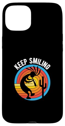 Lächeln Sie weiter, positive Botschaft, inspirierendes Design Hülle für iPhone 15 Plus Lächeln Sie weiter, positive Botschaft, inspirierendes Design Hülle für iPhone 15 Plus von Positive Inspirational and Motivational Designs