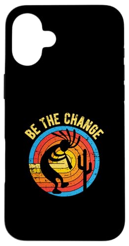 Sei die Veränderung Positive Botschaft Distressed Design Hülle für iPhone 16 Plus Sei die Veränderung Positive Botschaft Distressed Design Hülle für iPhone 16 Plus von Positive Inspirational and Motivational Designs