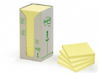 Post-It 654-1T, Gelb, 76 mm, 76 mm, 16 Stück(e), 100 Blätter von Post-It